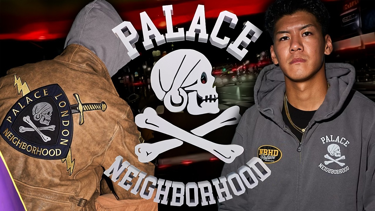 Palace x NEIGHBORHOOD Kolaborasi Ikonik Antara Skate dan Biker