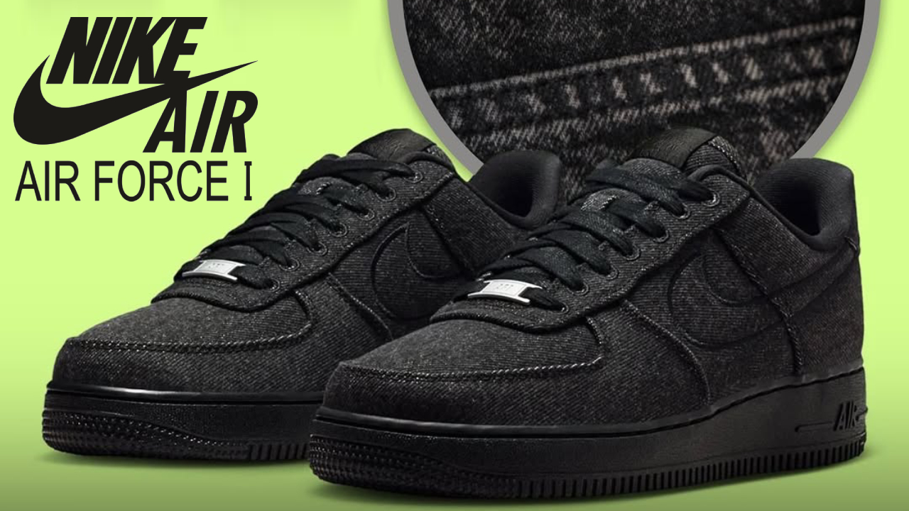 Nike Air Force 1 Low “Black Denim” Kejutan Musim Liburan 2025