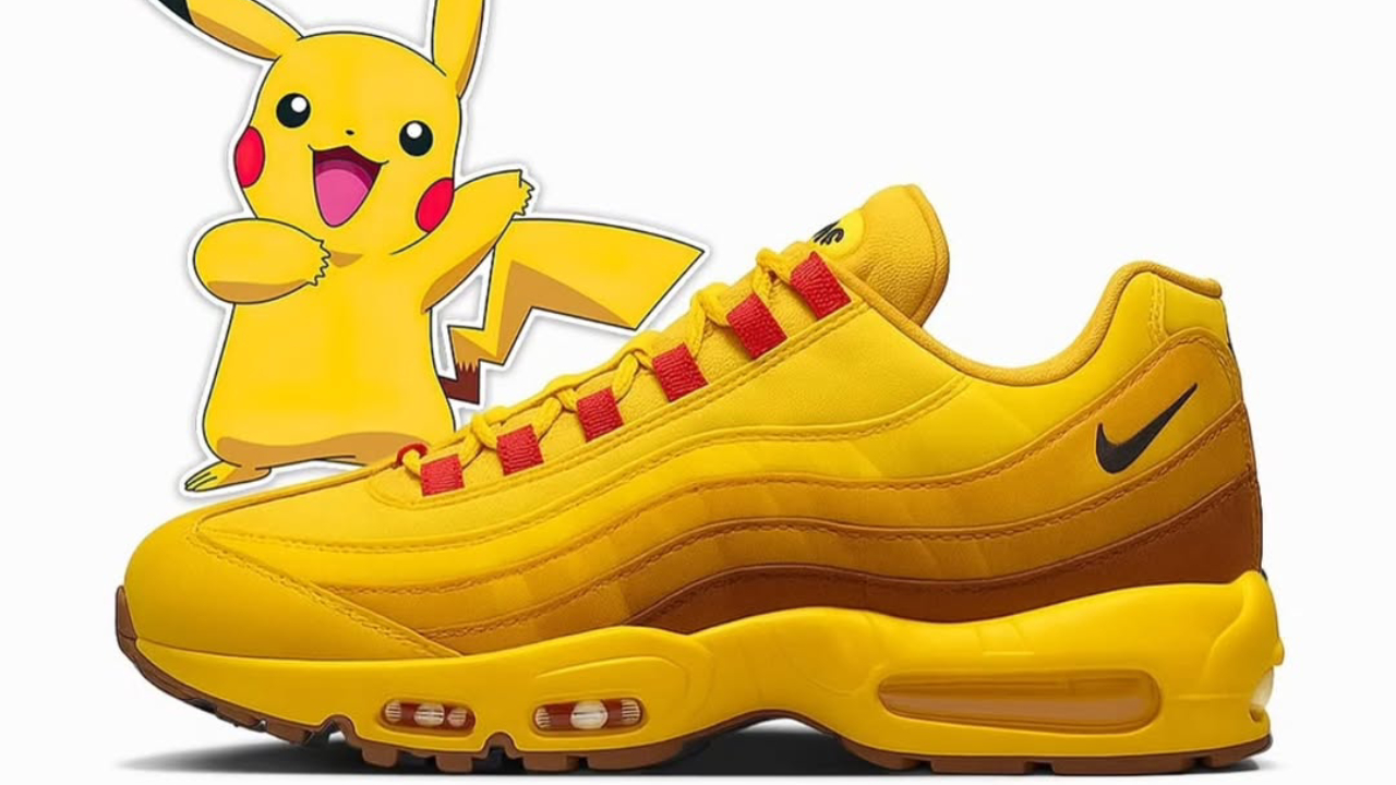 Nike Air Max 95 x Pokémon, Kolaborasi Epik Antara Gaya dan Nostalgia