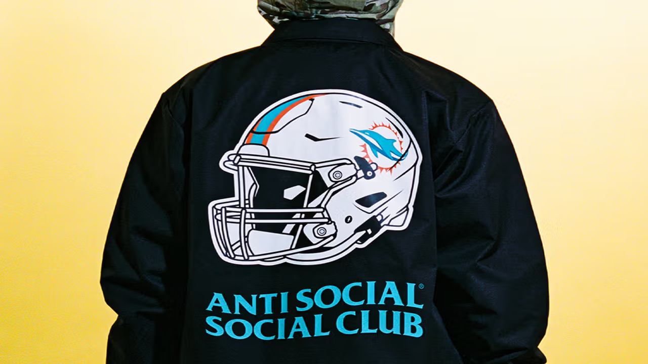 Kolaborasi Anti Social Social Club x NFL Hadirkan Koleksi Streetwear Bernuansa Gridiron