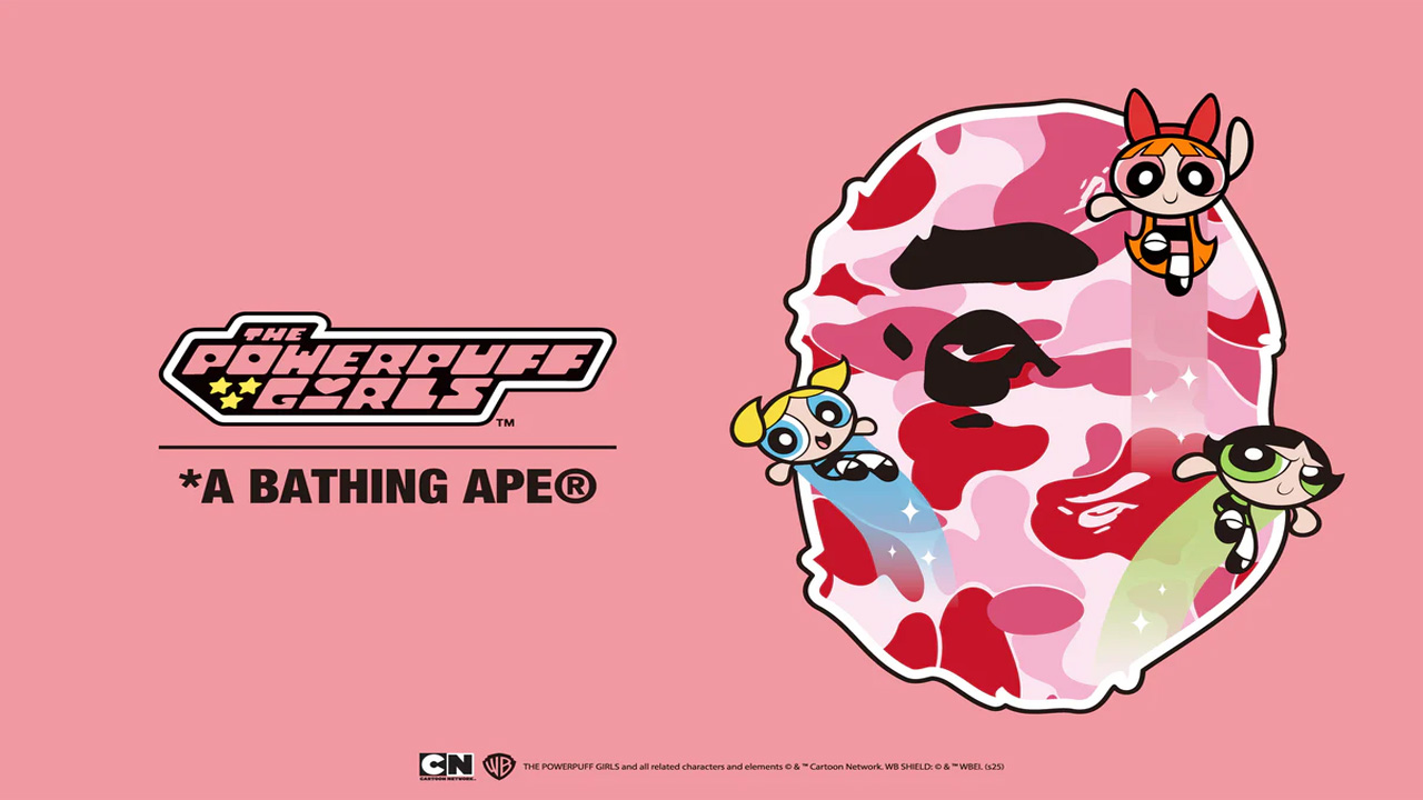 BAPE® Resmi Perkenalkan Kolaborasi Enerjik Bersama The Powerpuff Girls