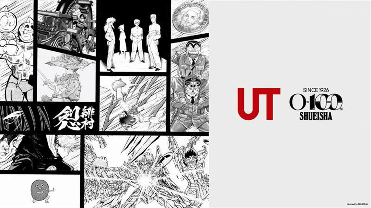 UNIQLO Rayakan Ulang Tahun ke-100 Shueisha dengan Koleksi MANGA UT yang Spektakuler