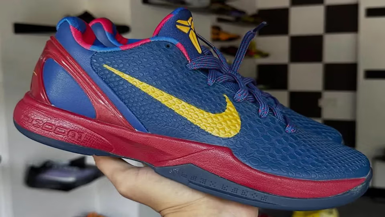 Desain Langka Nike Kobe 6 dengan Warna FC Barcelona Muncul ke Permukaan