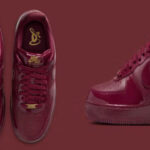 Tampilan Resmi Central Cee x SYNA WORLD x Nike Air Force 1 Low "Dark Beetroot"