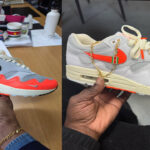 Tampilan Resmi Patta x Nike Air Max 1 Waves “Hyper Crimson”