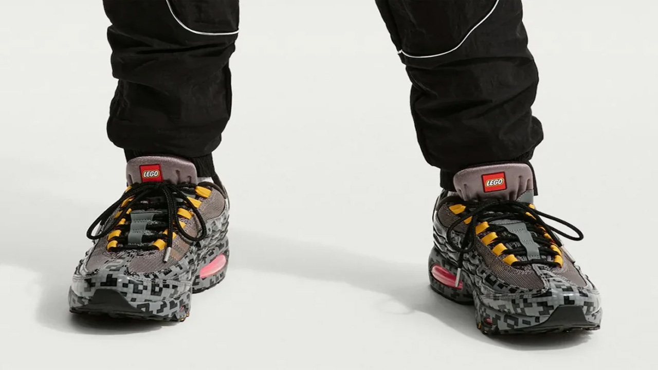 Kolaborasi LEGO x Nike Air Max 95 “Brick Pixel”: Sneaker Unik dengan Sentuhan Imajinatif