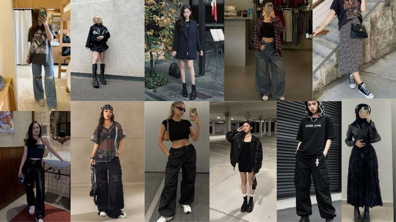 Inspirasi Outfit Skena Kekinian untuk Tampil Edgy, Unik, dan Penuh Karakter