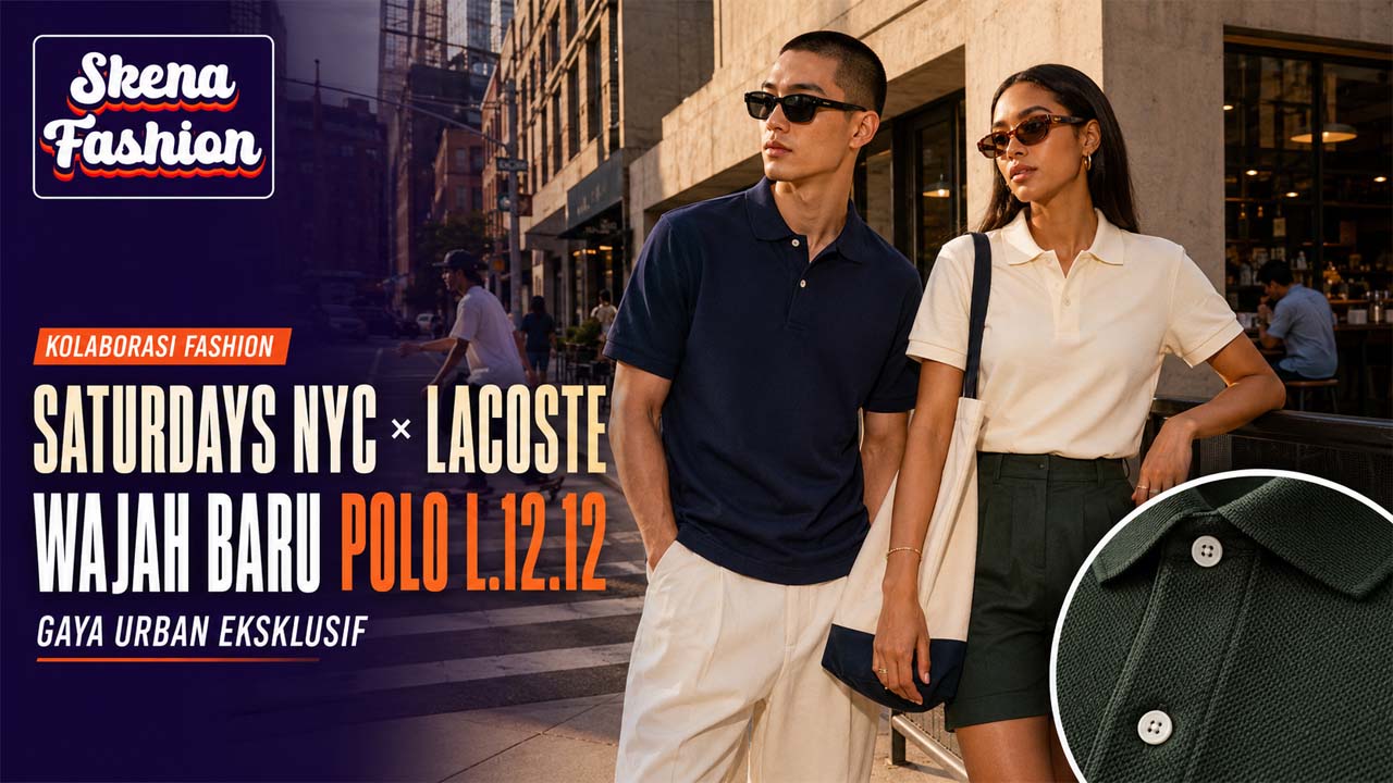 Saturdays NYC Sentuhan Baru Polo Lacoste L.12.12 dengan Gaya Urban Eksklusif