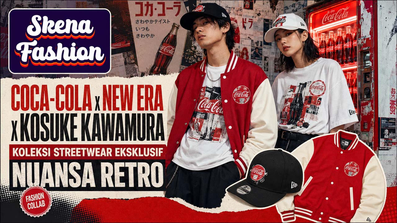 Coca-Cola x New Era x Kosuke Kawamura Hadirkan Koleksi Streetwear Eksklusif Bernuansa Retro