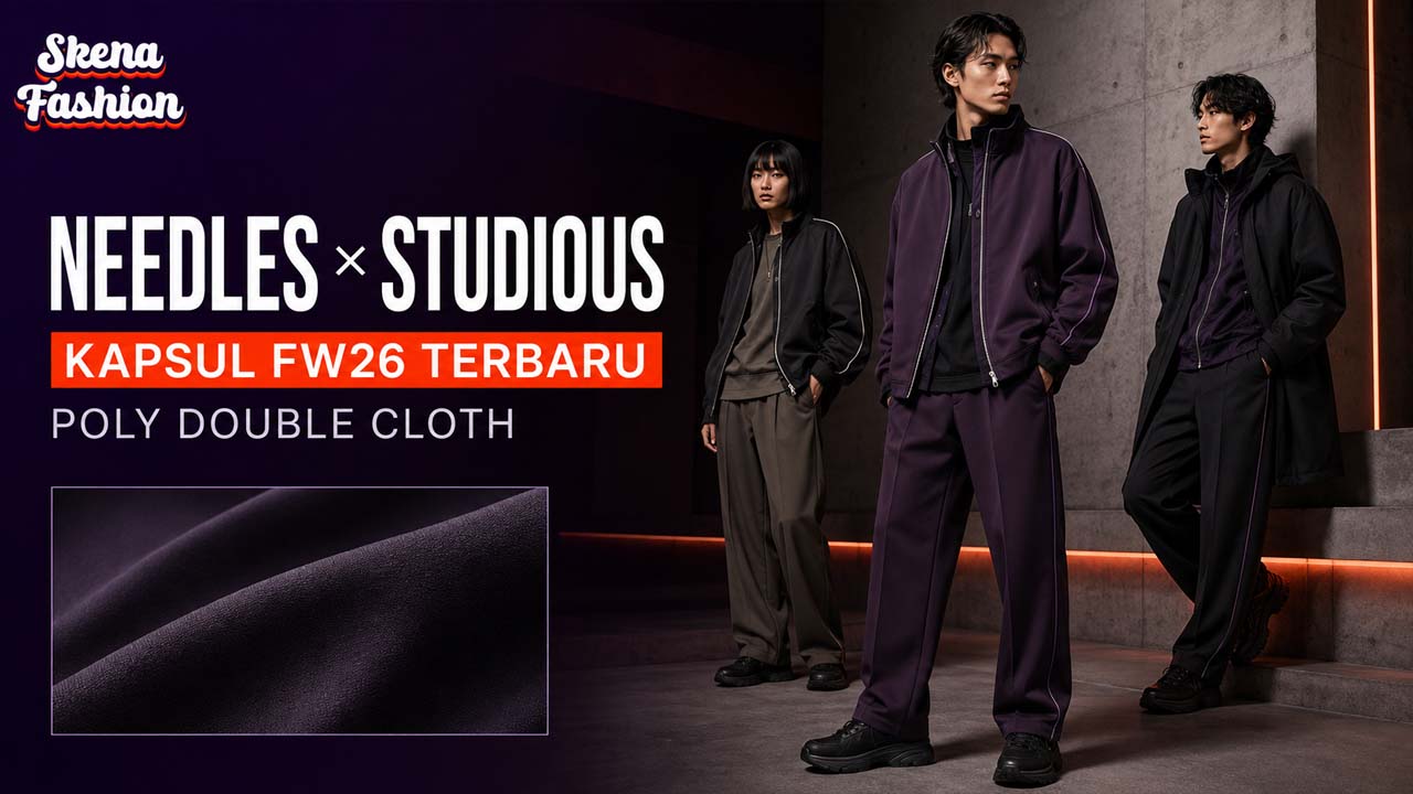 NEEDLES dan STUDIOUS Ungkap Kapsul FW26 “Poly Double Cloth”