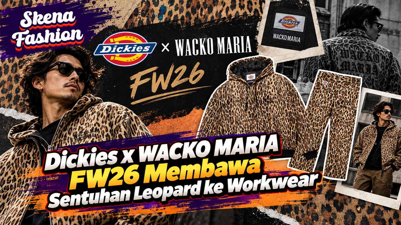 Dickies x WACKO MARIA FW26 Membawa Sentuhan Leopard ke Workwear