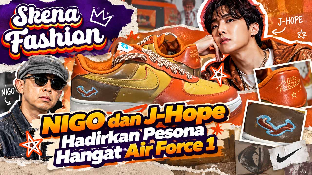 NIGO dan J-Hope Hadirkan Pesona Hangat Air Force 1