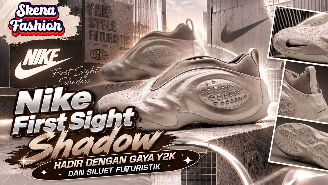 Nike First Sight Shadow Hadir dengan Gaya Y2K dan Siluet Futuristik