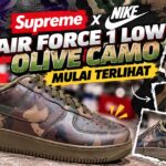 Supreme x Nike Air Force 1 Low Olive Camo Mulai Terlihat