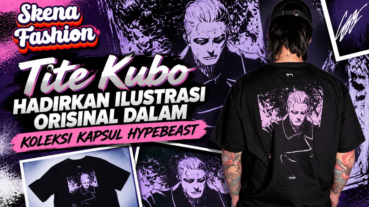 Tite Kubo Hadirkan Ilustrasi Orisinal dalam Koleksi Kapsul Hypebeast